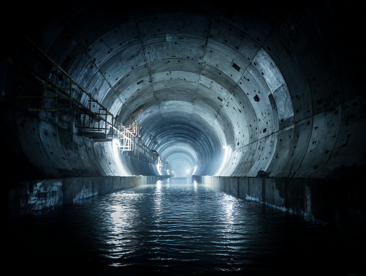 China se ríe de Occidente: Construye un túnel submarino de 120 km mientras otros discuten sobre pequeños puentes