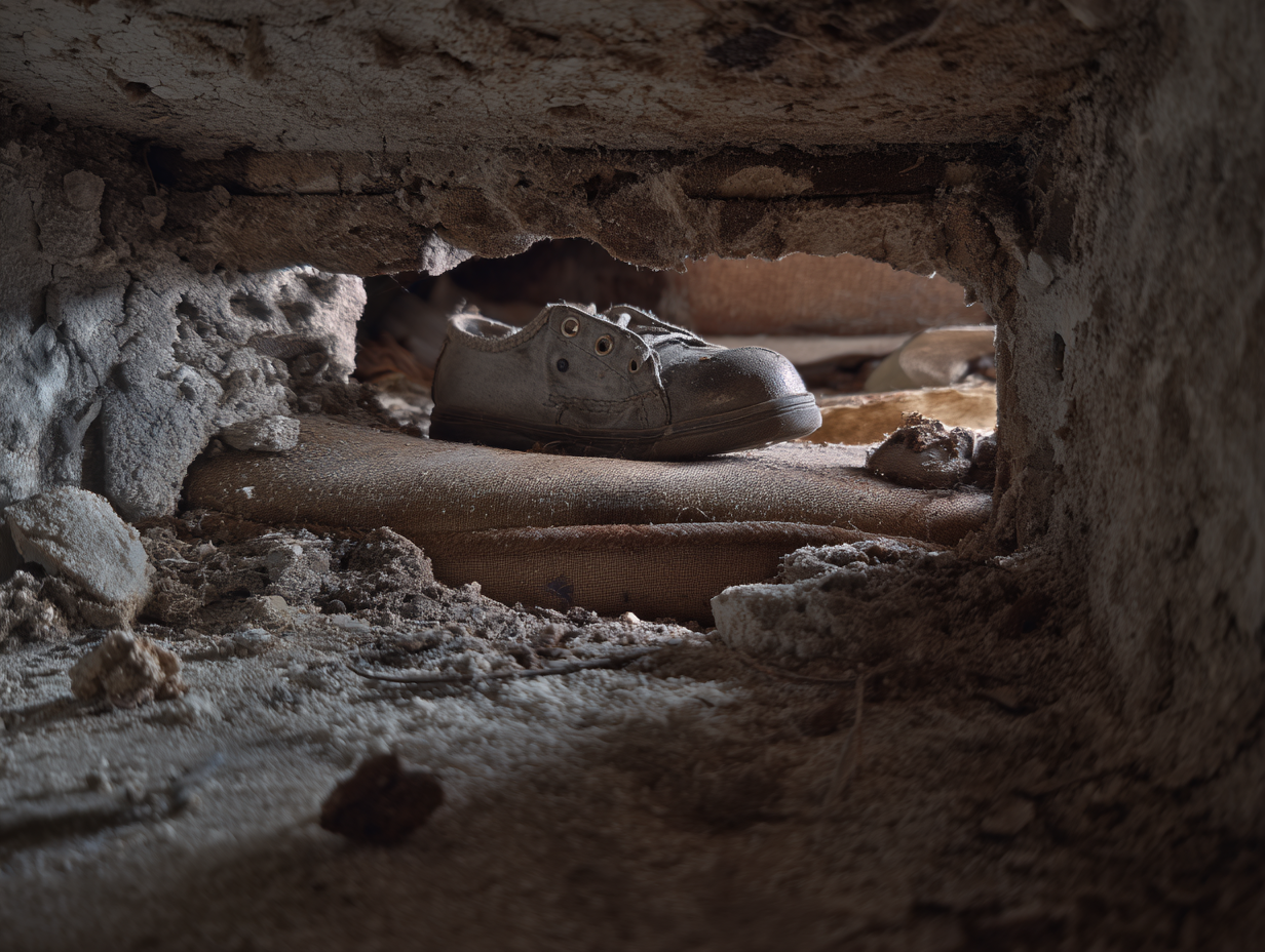 Una madre encuentra un secreto en su casa que la lleva a una sorpresa aún más salvaje