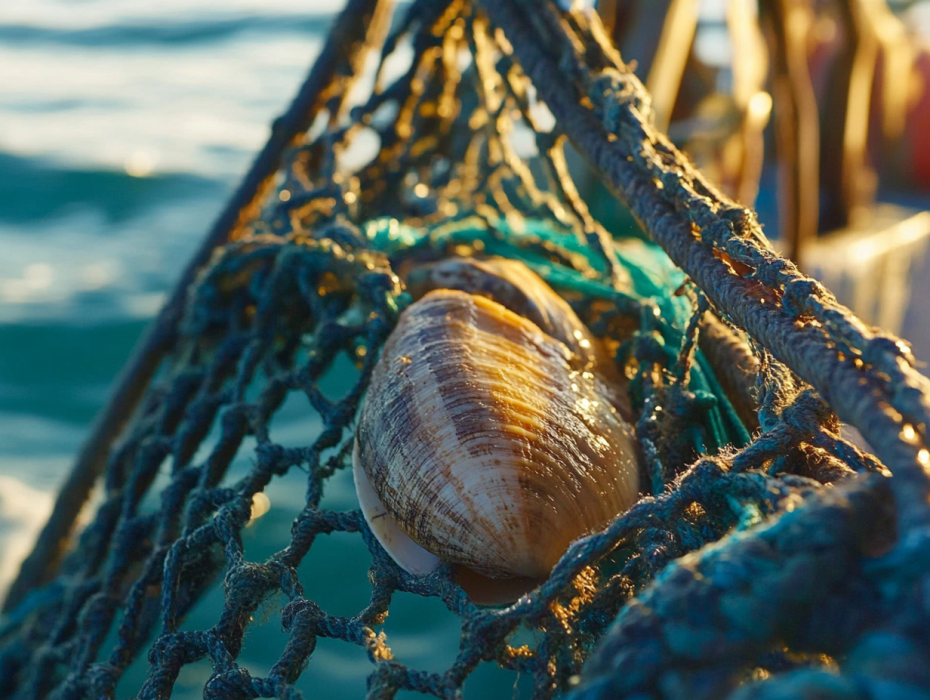 Un pescador creía haber encontrado una almeja enorme, pero palidece al mirar dentro