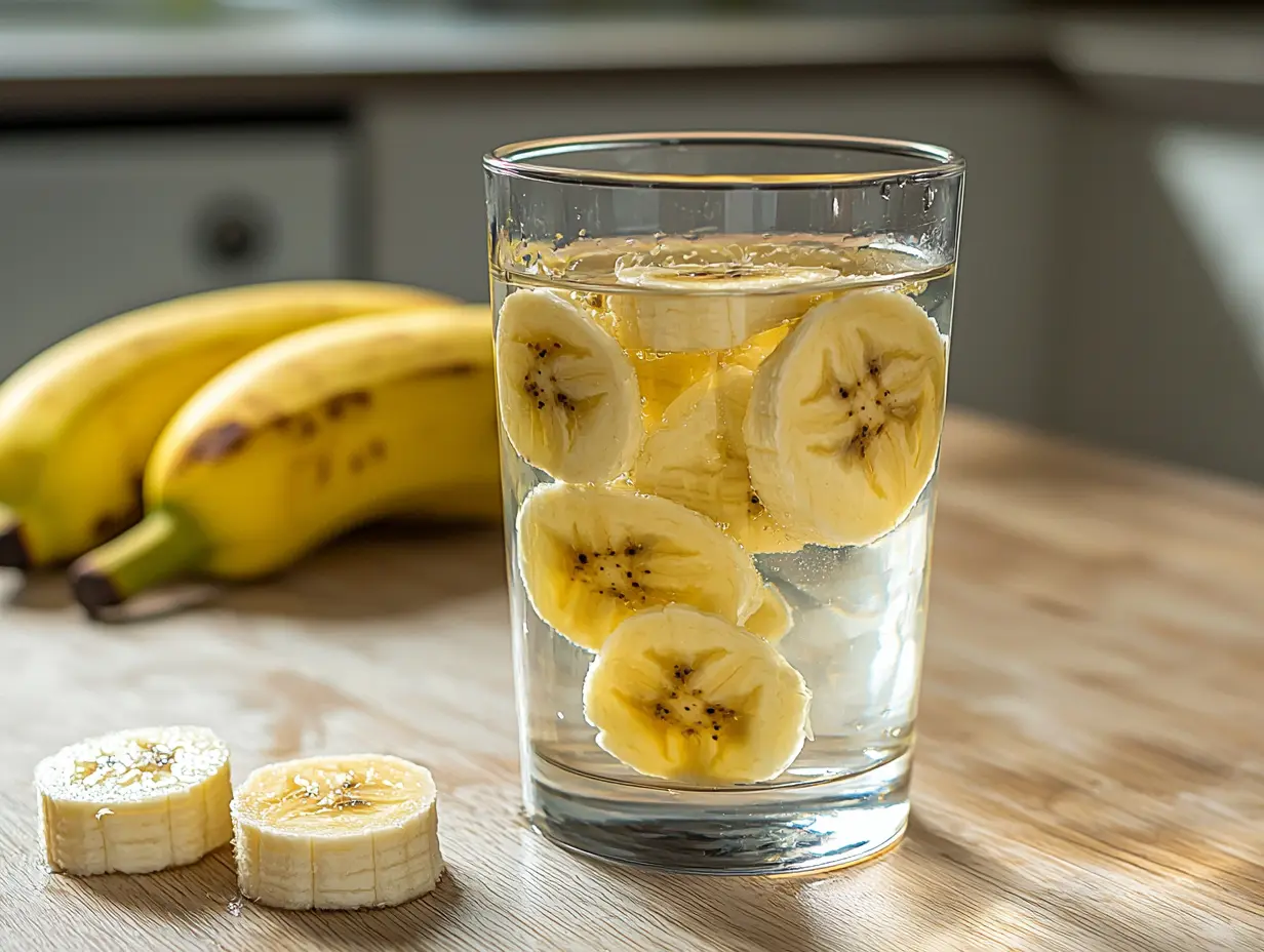 Hierva un plátano y beba esta agua durante la noche: ¡Los resultados de la mañana le sorprenderán!