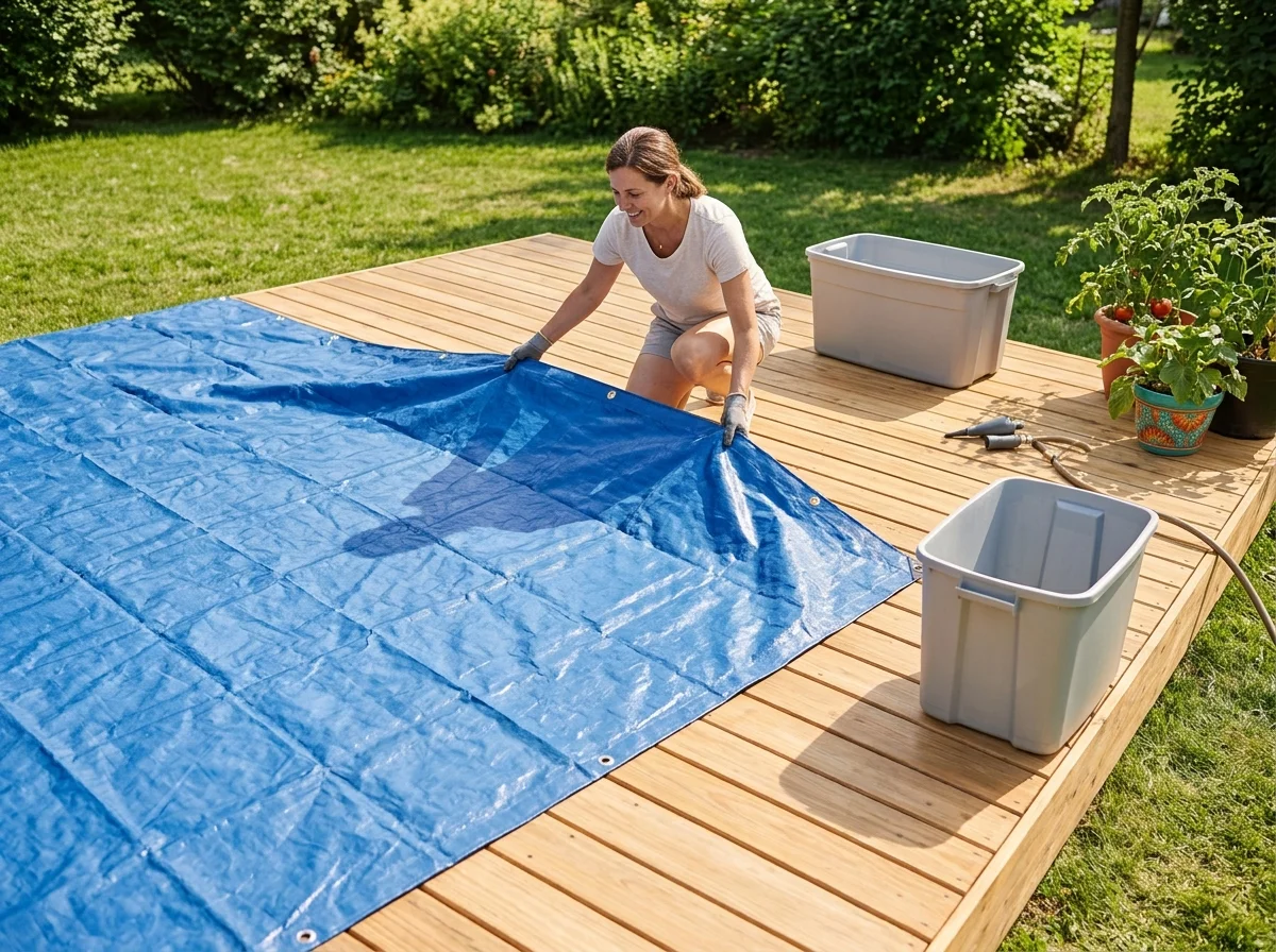 ¡Cubre su terraza con una lona para esto y otras ideas geniales para el jardín en verano!