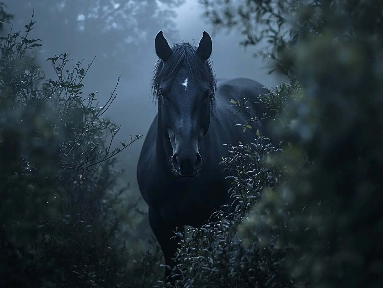 Un granjero encuentra a un caballo desaparecido 8 meses después; cuando se acerca, un escalofrío recorre su espalda