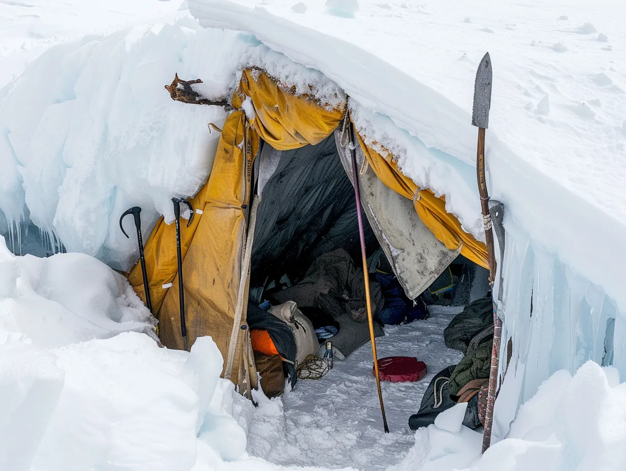 Un iceberg se acerca peligrosamente a un pueblo y los habitantes palidecen al ver su contenido