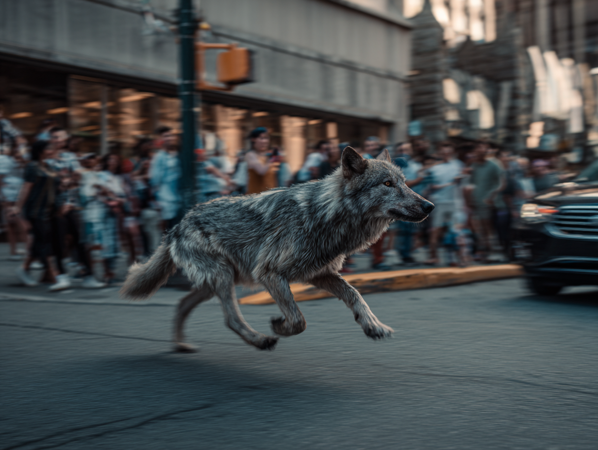 Una niña de 12 años salva a un perro lobo gigante, pero los resultados del ADN revelan algo terrorífico..