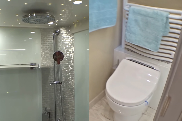 Luxury mobile home worth 1.42 million has built-in garage – The interior is even better!