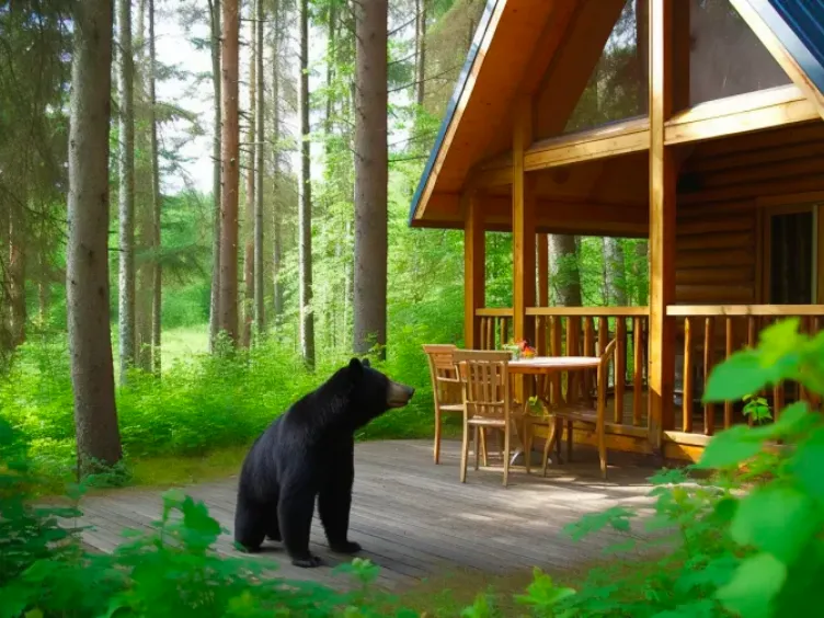 Un oso saluda a su familia todas las mañanas y un día su padre descubre algo sorprendente