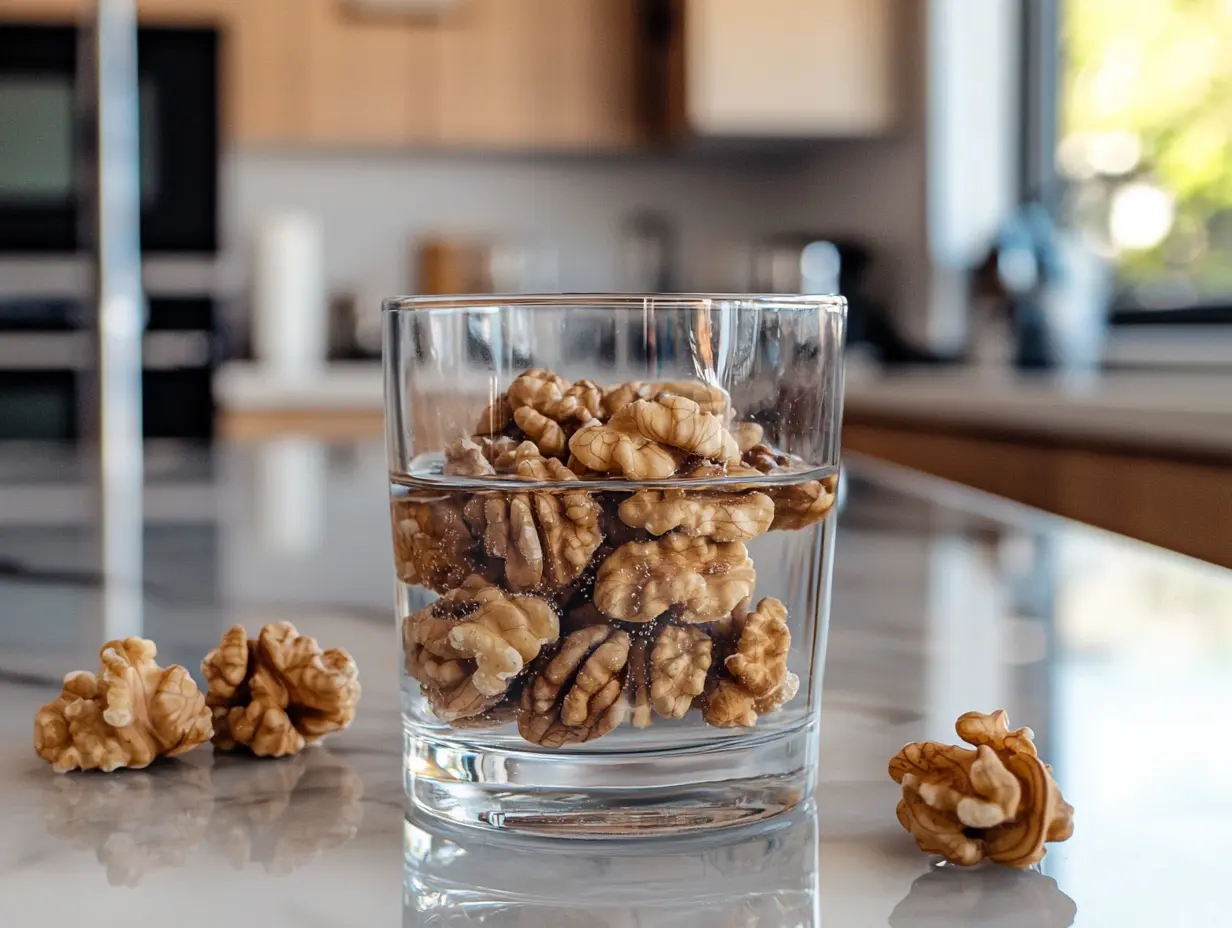 Hierva nueces y beba esta agua por la noche: ¡Los resultados harán maravillas por ti!