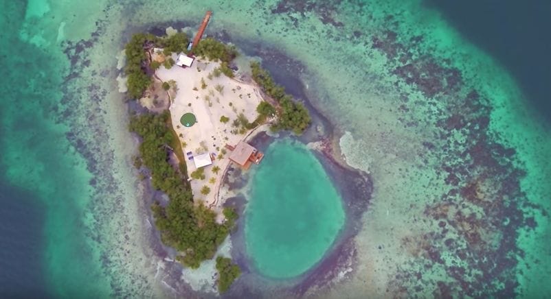 qué tal esta isla privada, que está en alquiler