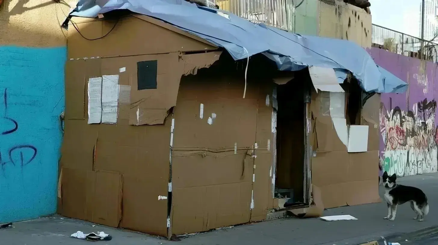 This Young Woman Lives in a Cardboard House - Don't Judge Until You See Inside
